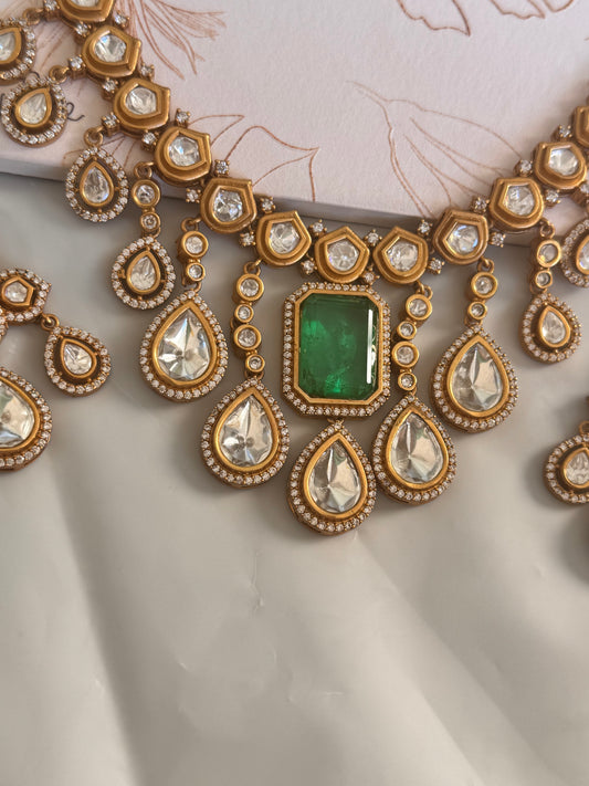 FMC2075 - Uncut Kundan Necklace