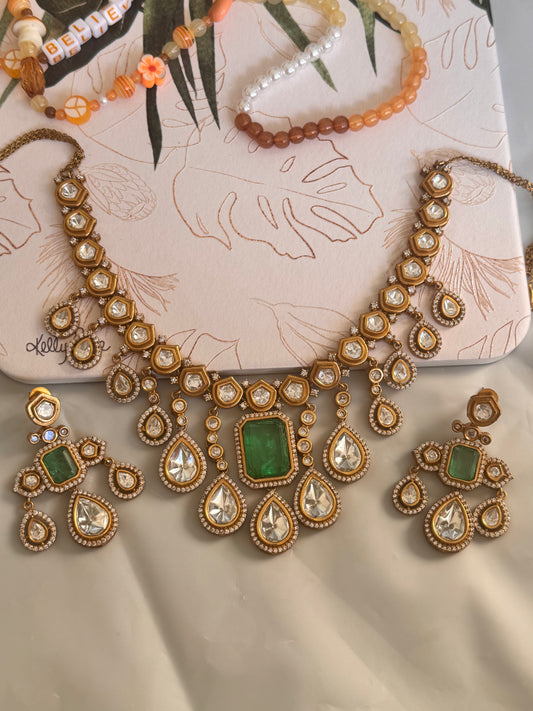 FMC2075 - Uncut Kundan Necklace