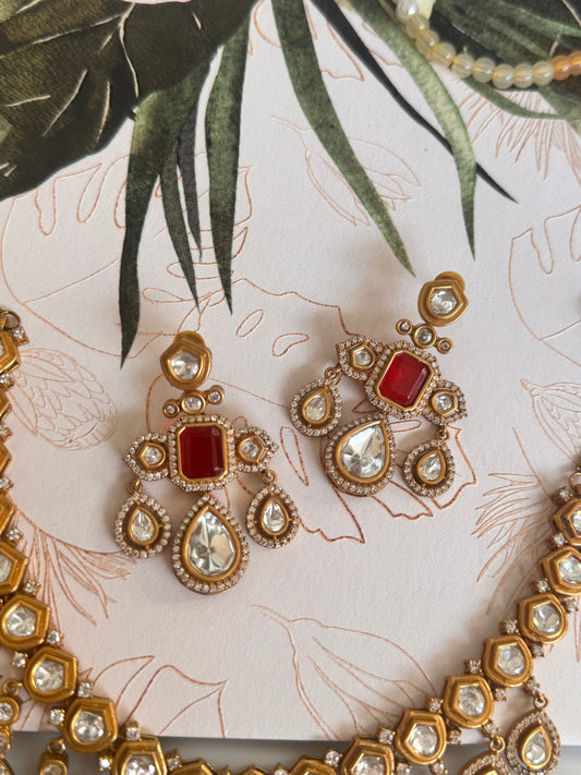 FMC2075 - Uncut Kundan Necklace