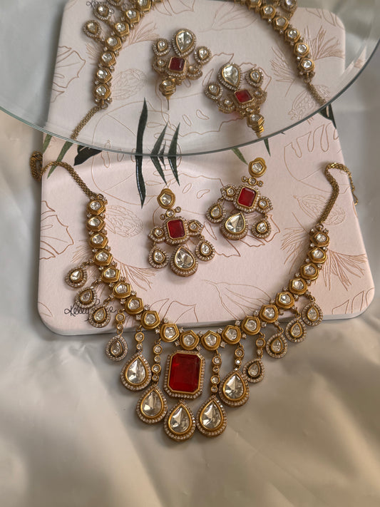 FMC2075 - Uncut Kundan Necklace