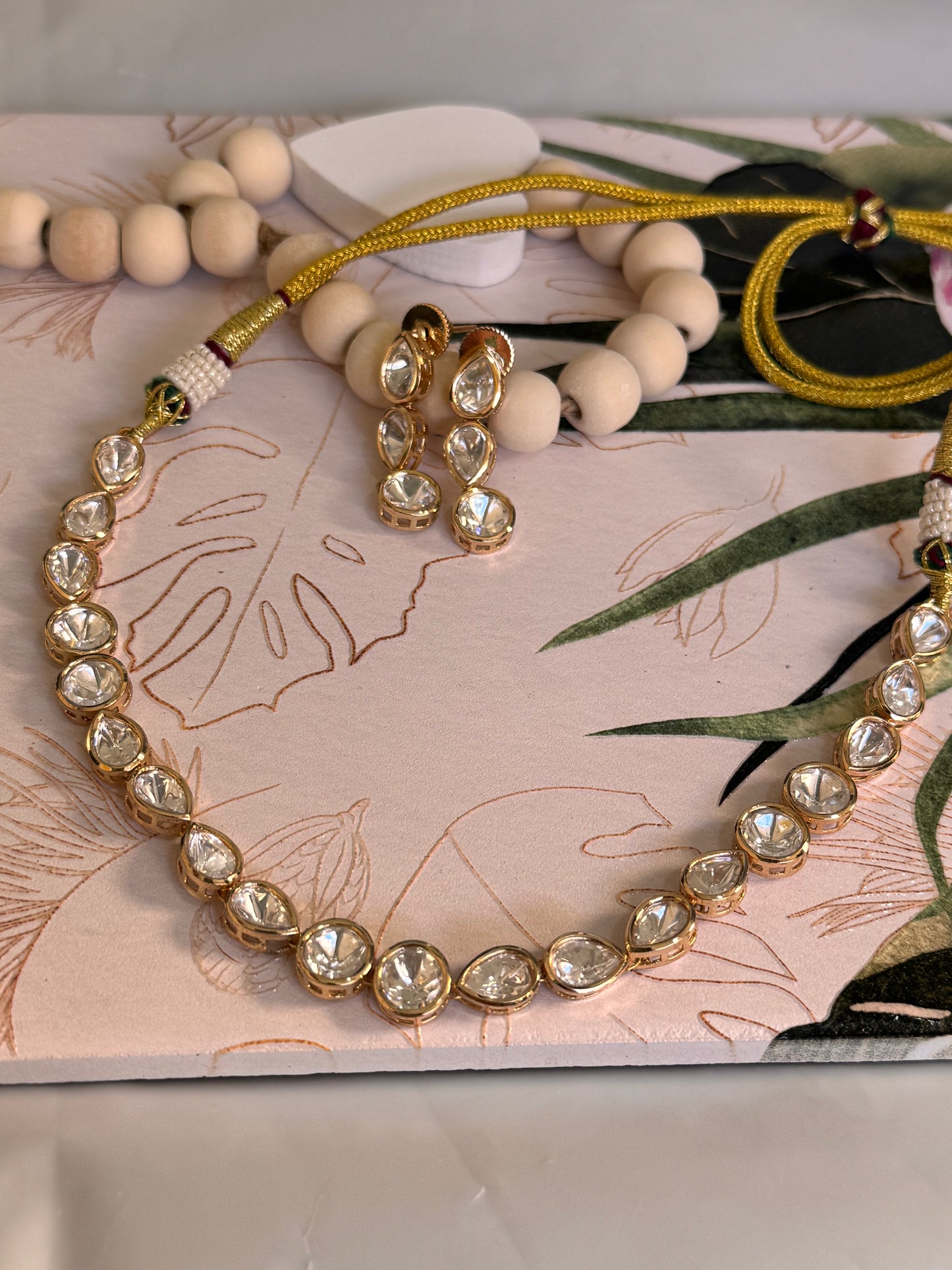 FMC0940 - Uncut Kundan Necklace