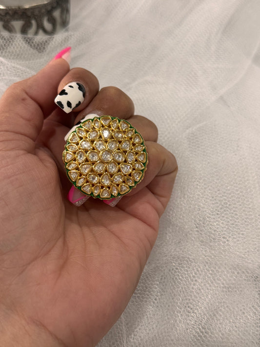 FMC116 - Uncut Kundan Ring