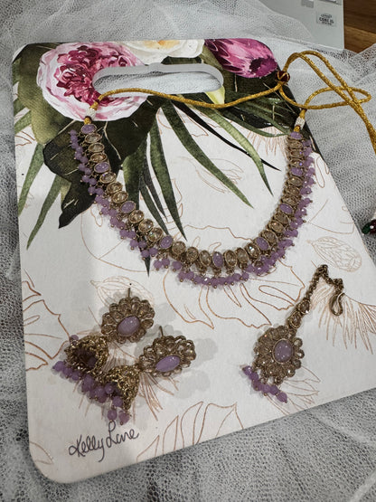 FMC203 - Polki Neckline Set