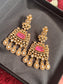 FMC1191 - Mossanite Kundan Earrings