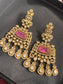 FMC1191 - Mossanite Kundan Earrings