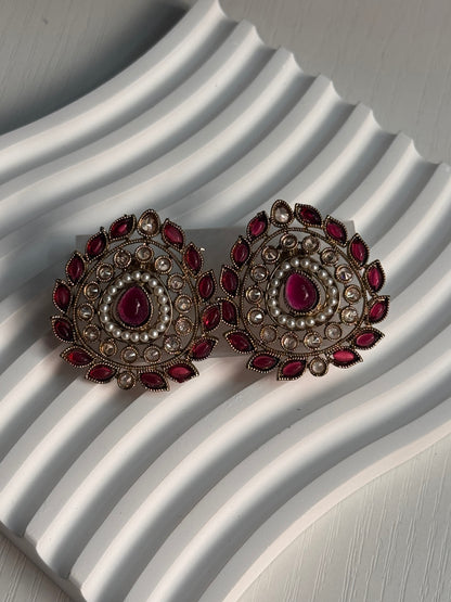 FMC198 - Polki Stud Earrings