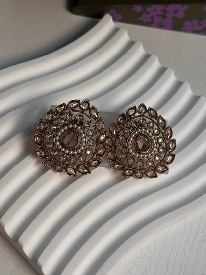 FMC198 - Polki Stud Earrings