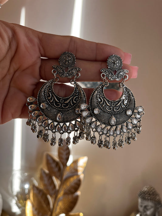 FMC115 - Oxidised Earrings