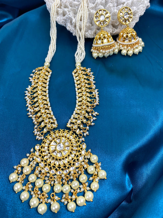 FMC849 - Uncut Kundan Necklace