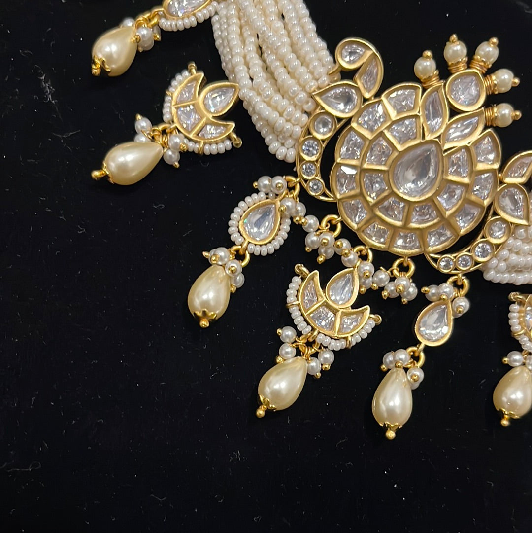 FMC1121 - Uncut Kundan Necklace