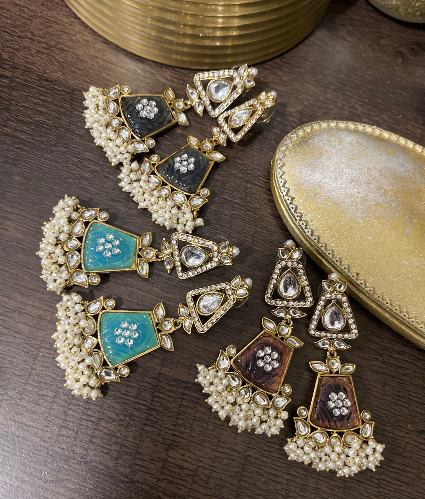 FMC007 - Kundan Earrings