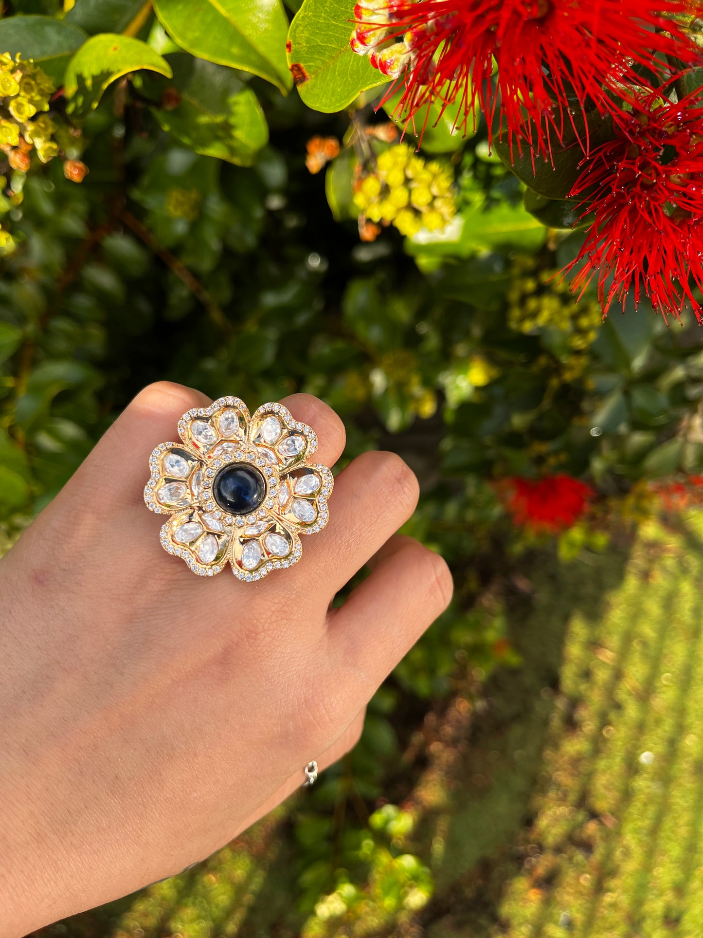 FMC115 - Uncut Kundan Ring