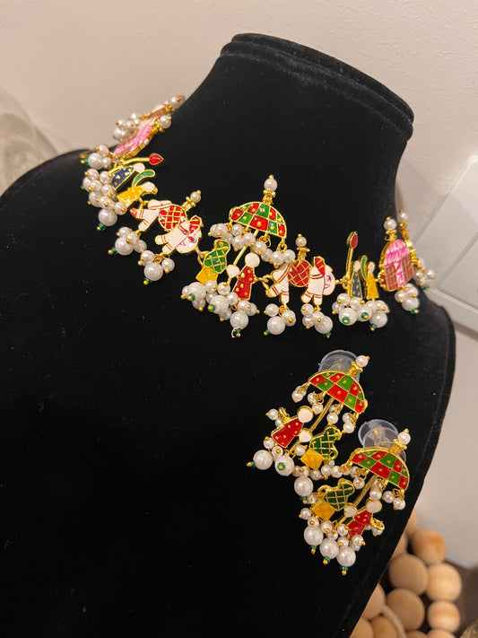 FMC191 - Doli Barat Necklace Set