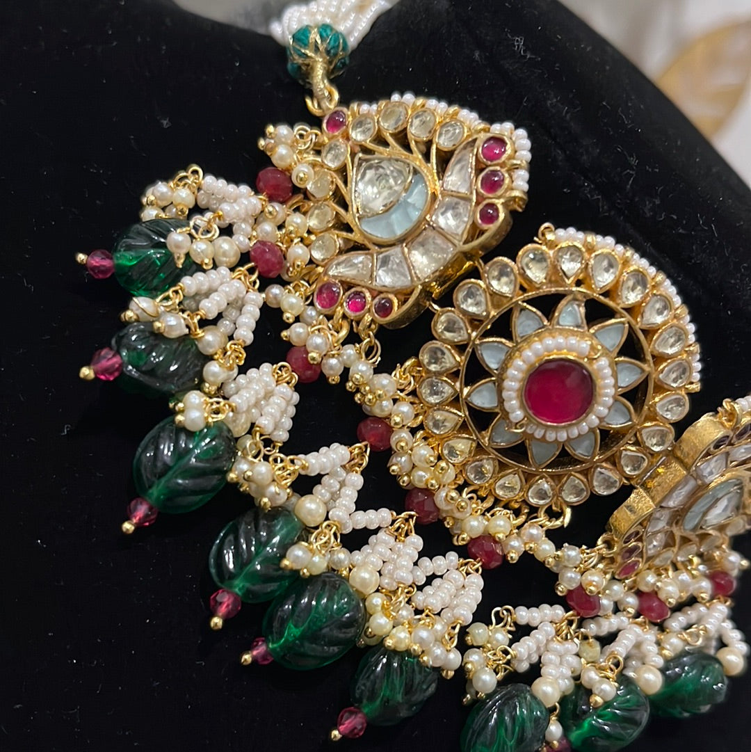 FMC146 - Pachi Kundan Necklace