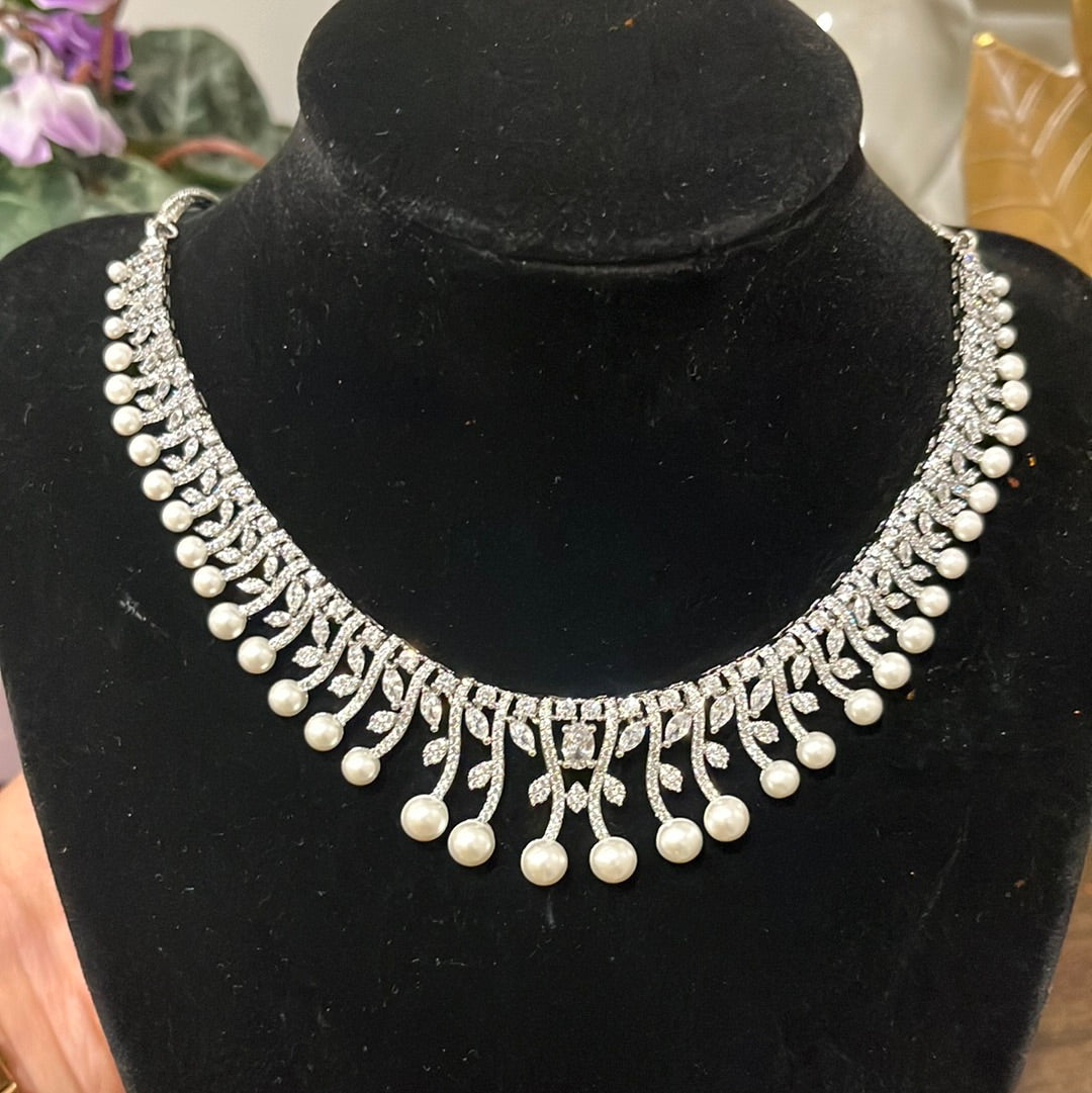 FMC0091 - American Diamond Necklace