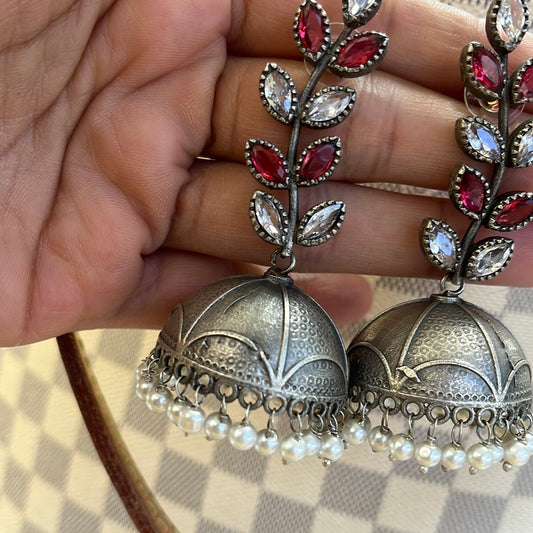 FMC001 - German Silver Jhumki