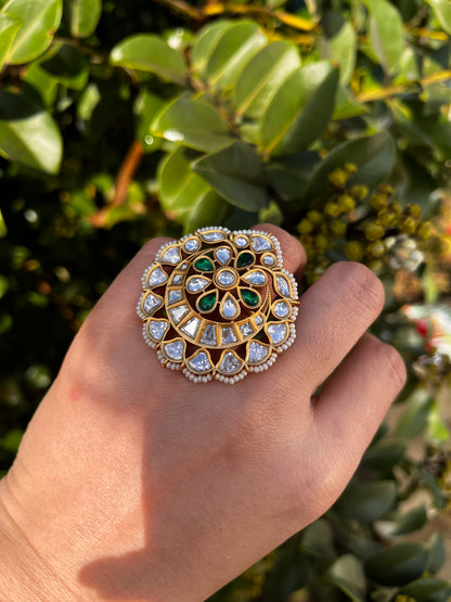 FMC111 - Uncut Kundan Ring