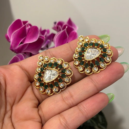 FMC012 - Uncut Kundan Stud - $10 OFF