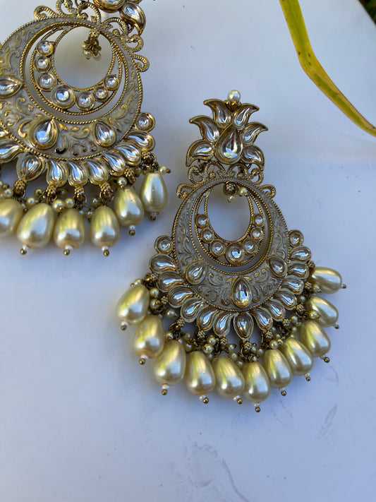 FMC111 - Kundan Earrings