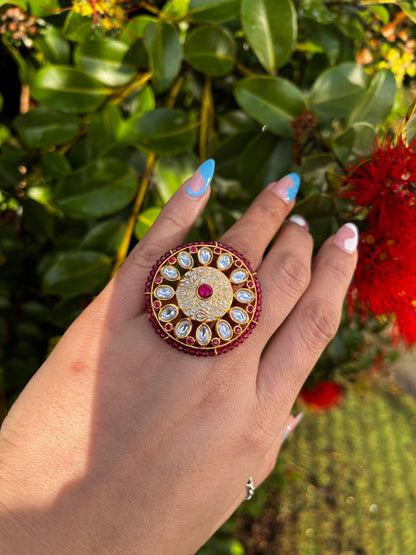 FMC112 - Uncut Kundan Ring