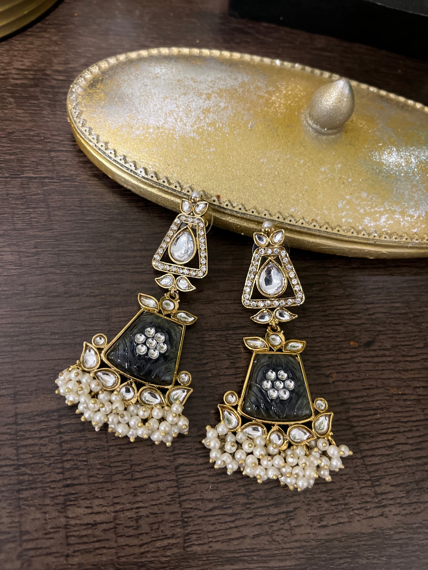 FMC007 - Kundan Earrings