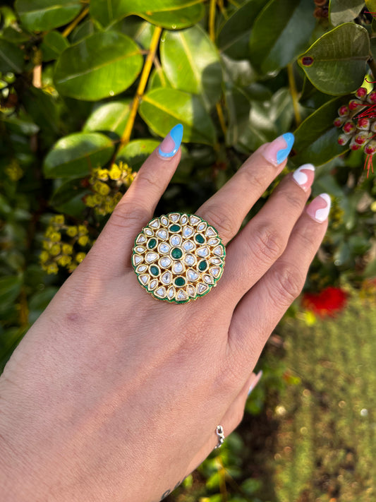 FMC116 - Uncut Kundan Ring