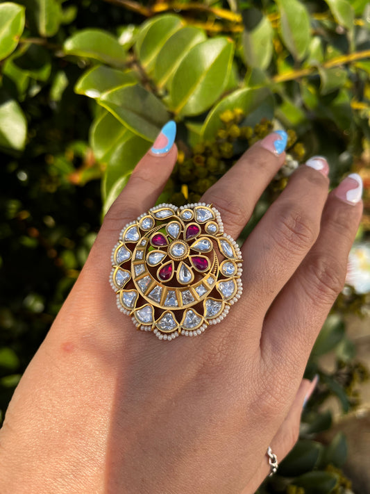 FMC111 - Uncut Kundan Ring