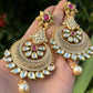 KAM - Uncut Kundan Earrings