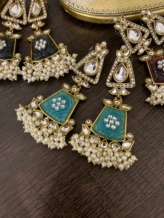 FMC007 - Kundan Earrings