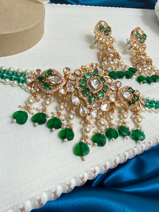 FMC204 - Uncut Kundan Necklace