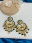 BEENA - Uncut Kundan Earrings - $30 OFF