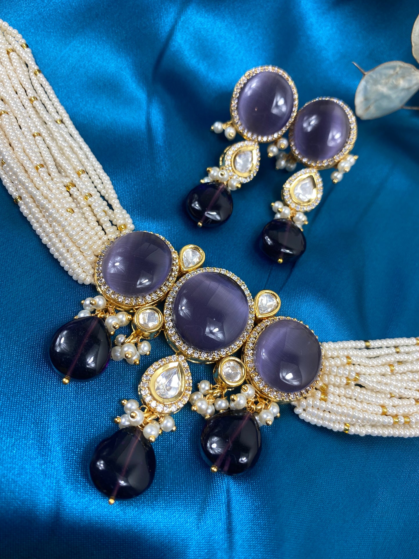 FMC108 - Uncut Kundan Necklace