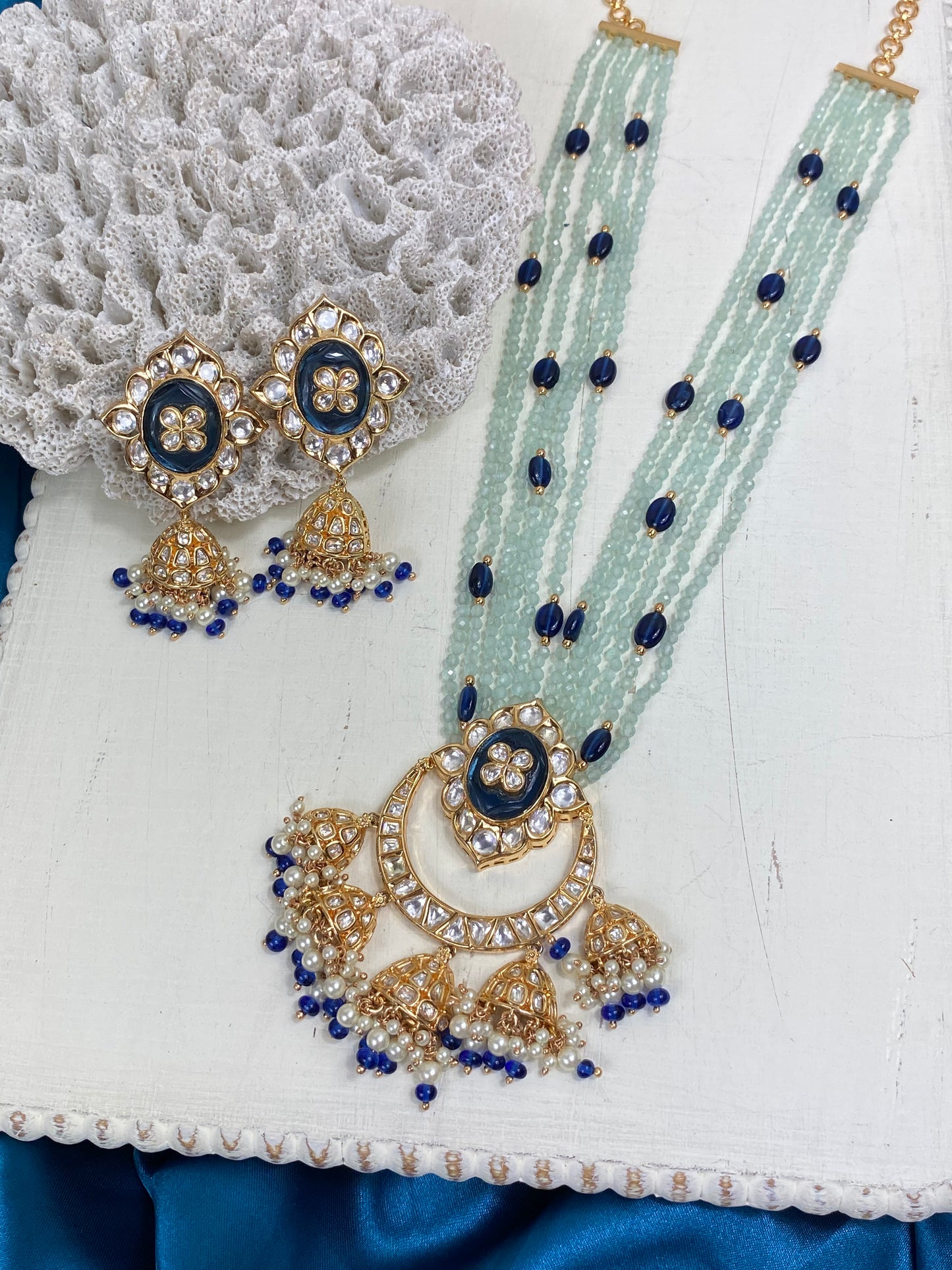 AMARA - Uncut Kundan Necklace - $40 OFF