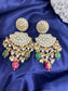 HASEENA - Pachi Kundan Earrings