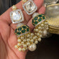 FMC119 - Uncut Kundan Earrings