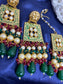 PRISHA - Uncut Kundan Tikka Set - $17 OFF