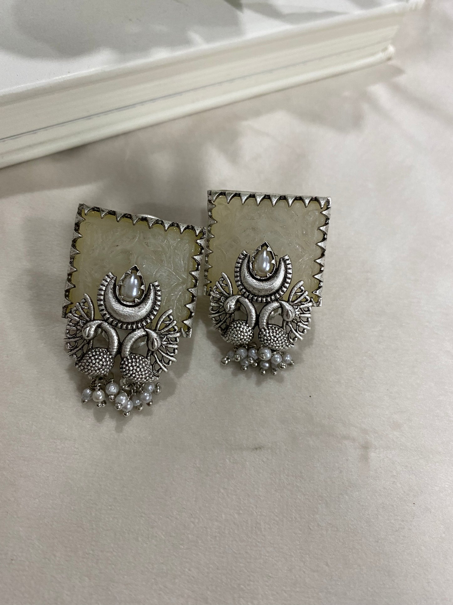 Samina - Silver Earrings