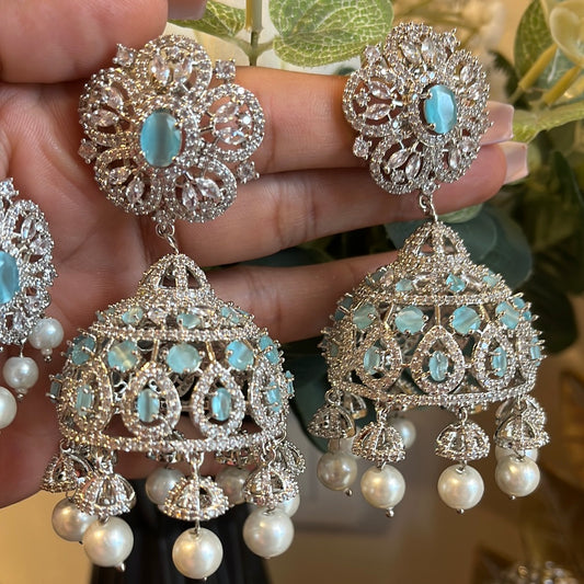 FMC119 - AD Earrings Tikka