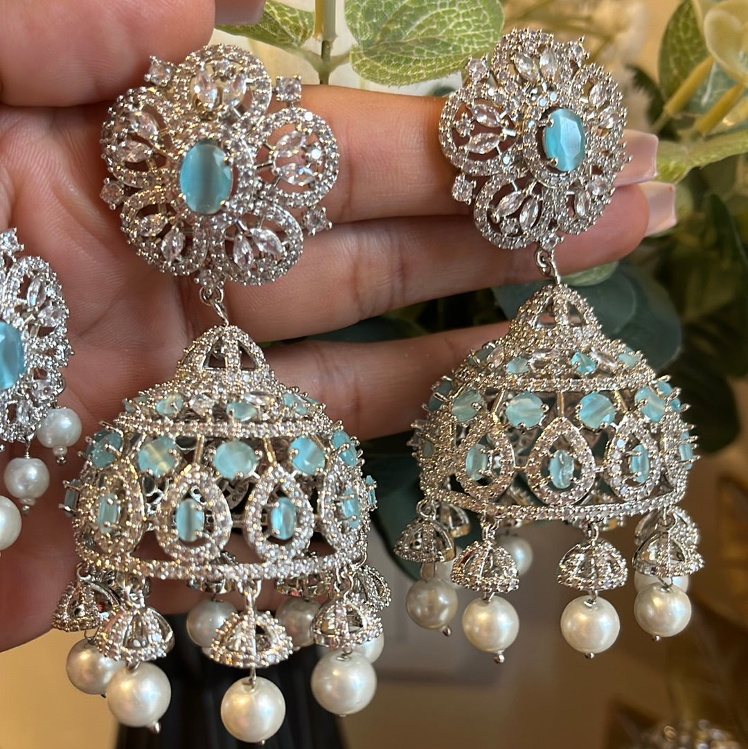 FMC119 - AD Earrings Tikka