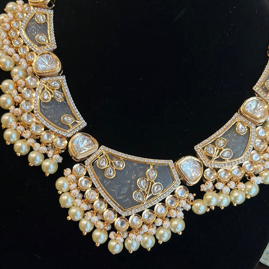 FMC115 - Uncut Kundan Necklace