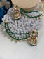 FMC143 - Uncut Kundan Earrings - $23 OFF