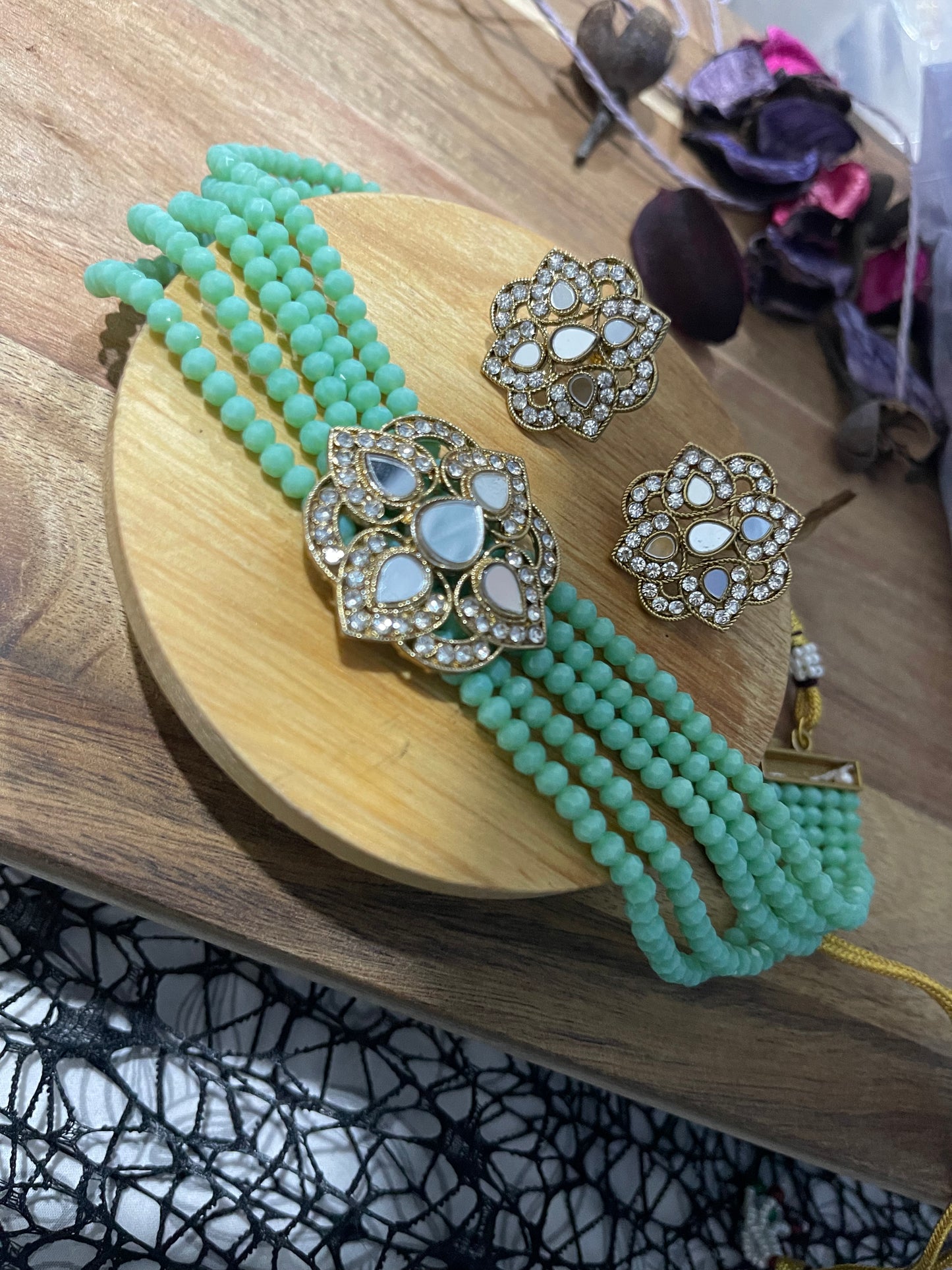 Prachi - Mirror Necklace