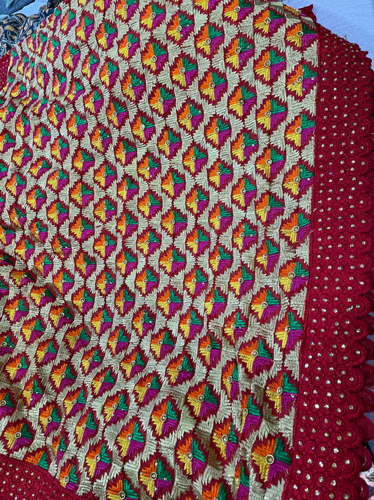 Jashn - Red Phulkari