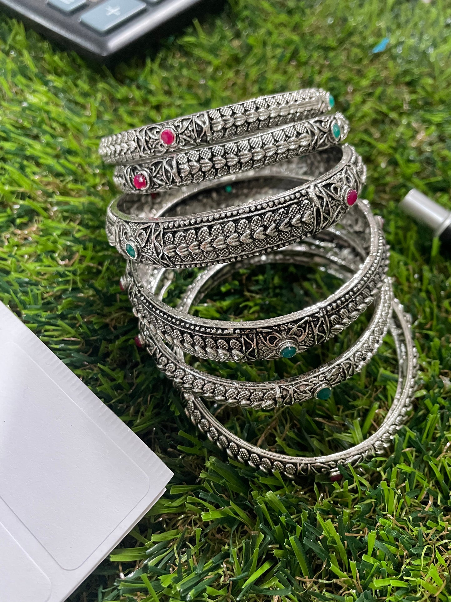 Boho - Oxidised bangles