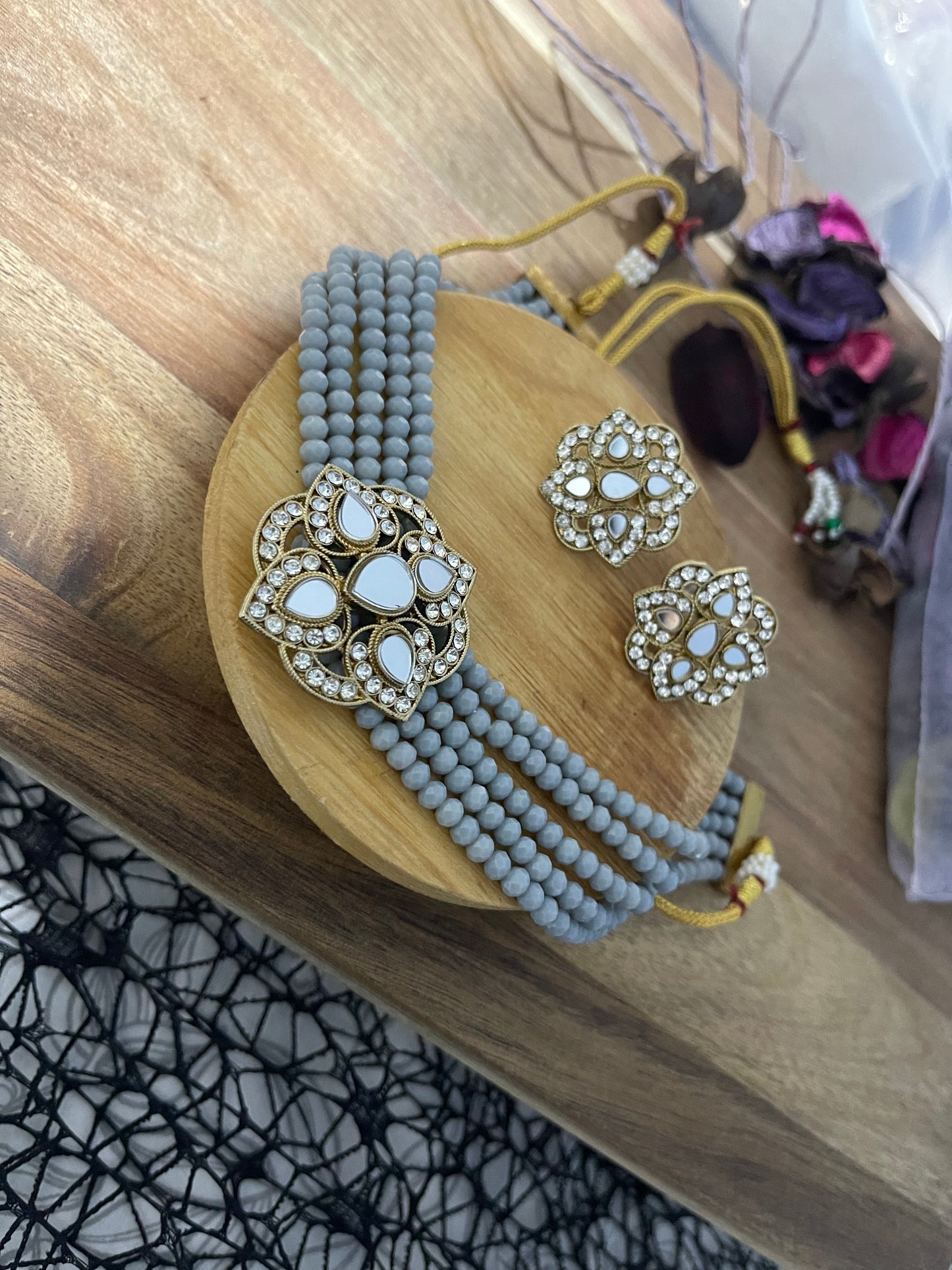 Prachi - Mirror Necklace