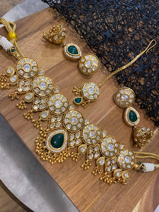 FMC206 - Uncut Kundan Necklace