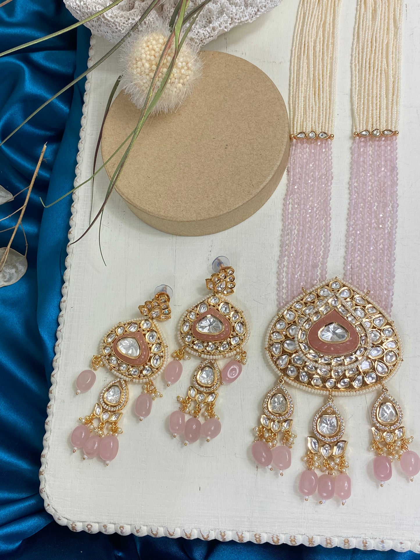 FMC134 - Uncut Kundan Necklace - $50 OFF