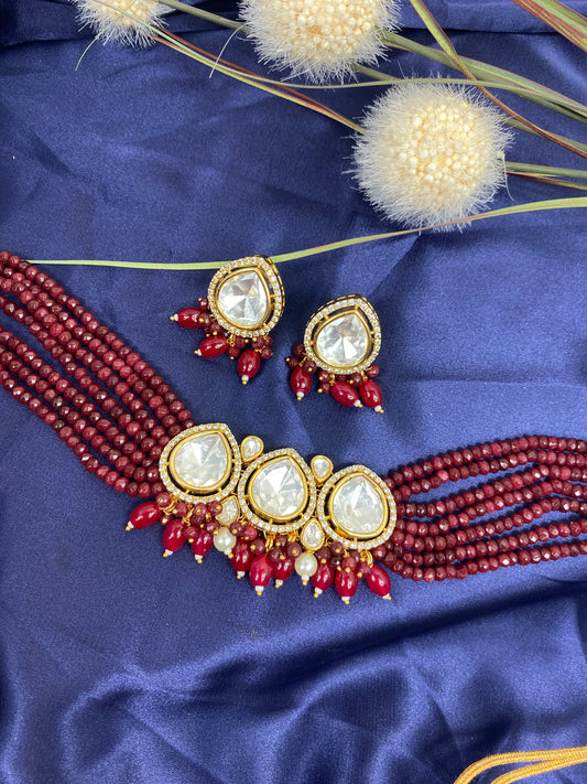 IVORY - Uncut Kundan Necklace