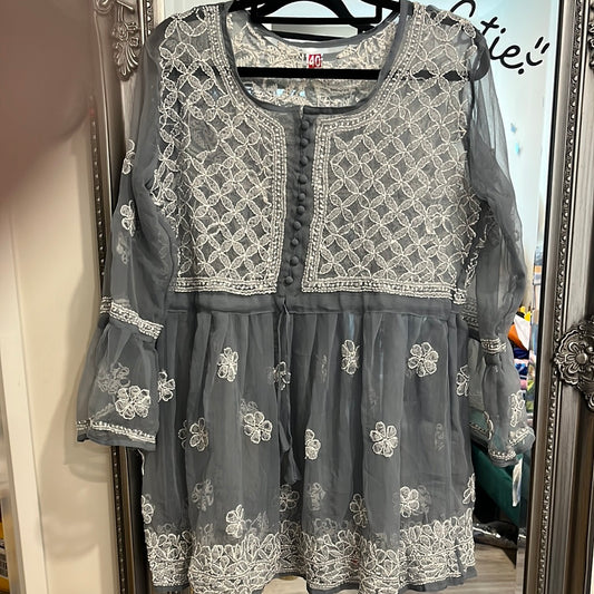 Chikankari Georgette Kurti