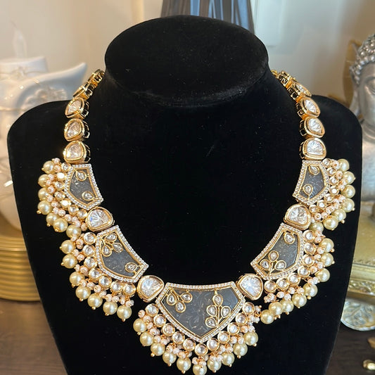 FMC115 - Uncut Kundan Necklace